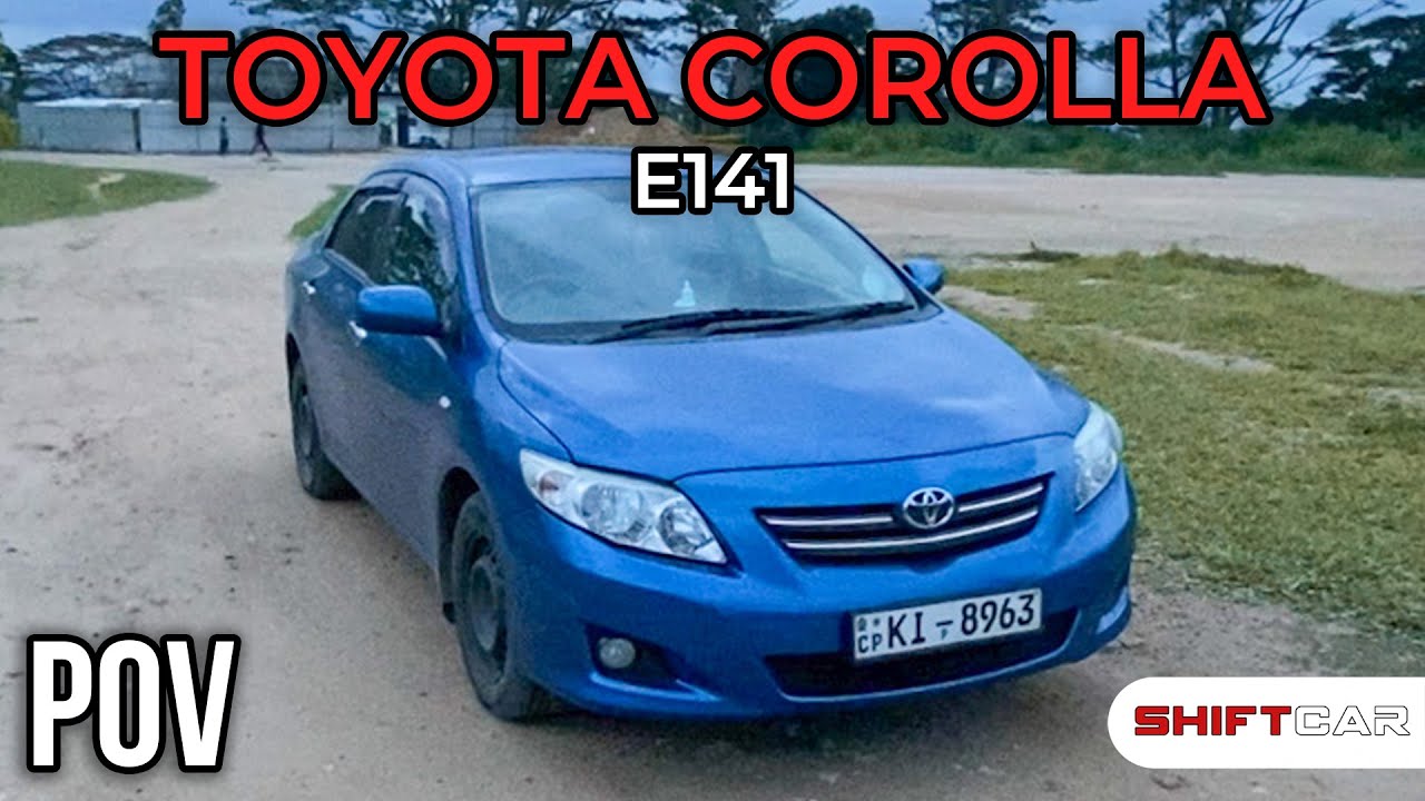 TOYOTA COROLLA E141 POV DRIVE