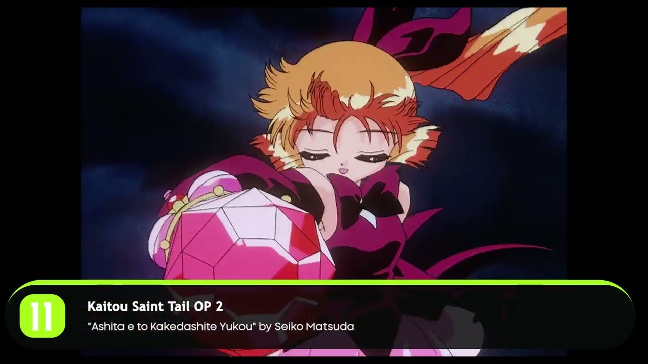 Top Pre-2000s Mahou Shoujo Anime Openings
