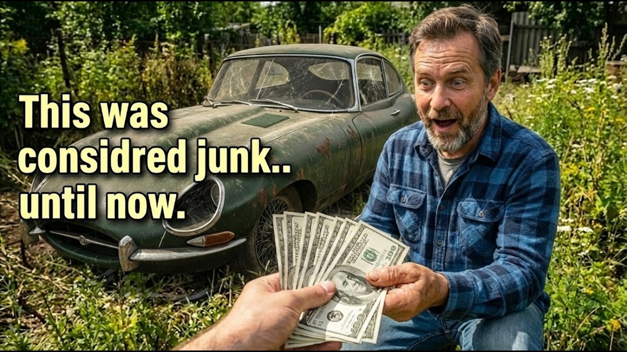 We Found 1961 Jaguar E-Type Series for $1,000… Then Restored It || ASMR Car Restoration!
