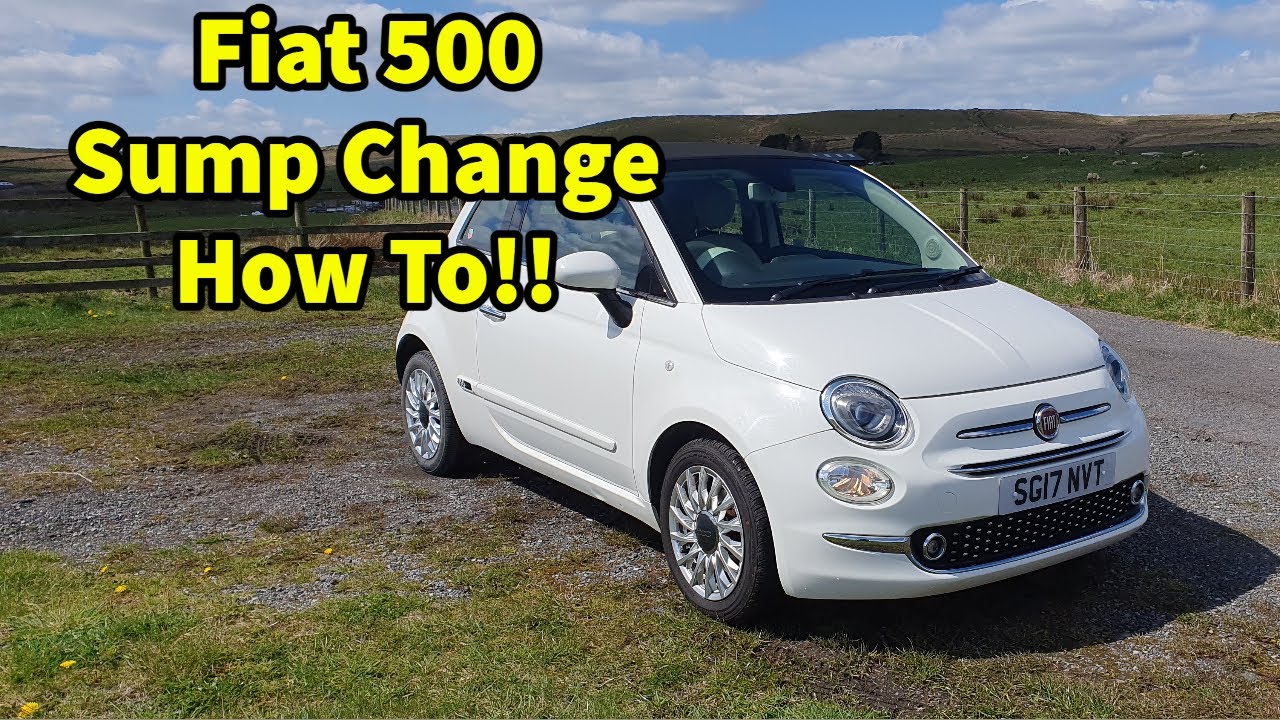 Fiat 500 Sump Change How To - ( In Detail )