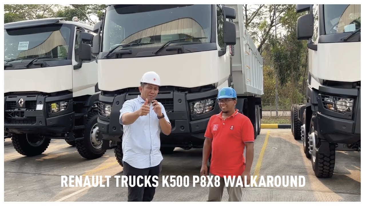 Revolution Begins: First-Ever Renault Trucks K500 P8x8 in Indonesia!