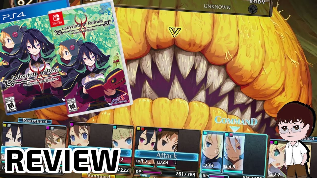 Labyrinth of Refrain Coven of Dusk - Review (Switch, PS4)