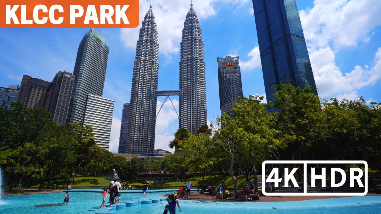 【4K HDR】KLCC PARK | SURIA KLCC | KUALA LUMPUR | KL | SONY A7III