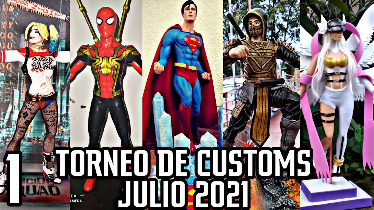#1 | Torneo De Customs | Julio 2021 | Titan Hero Series | Figuras Custom | Street Play