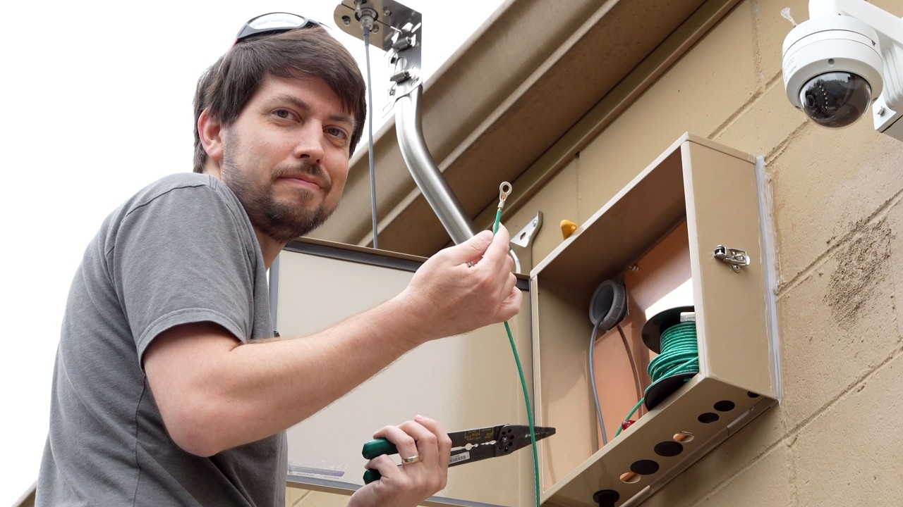 I did not die installing a GPS Antenna with my Dad