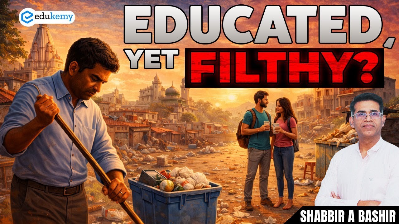 Educated Yet Filthy? A Hard Truth for UPSC Aspirants | Shabbir Sir | UPSC