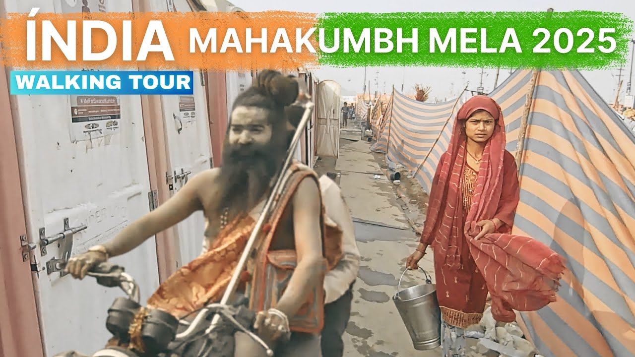 Índia como você nunca viu. Walking Tour - Mahakumbh Mela 2025