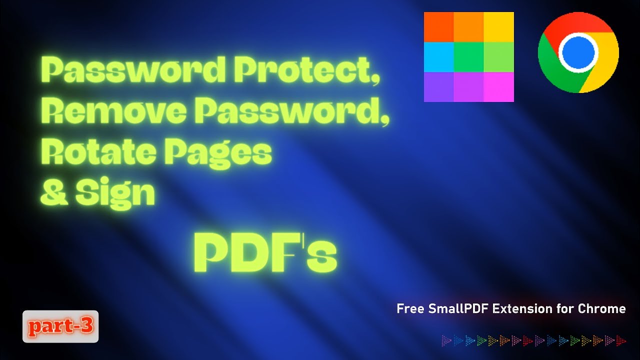 PDF : Password Protect, Unlock, Rotate & Sign