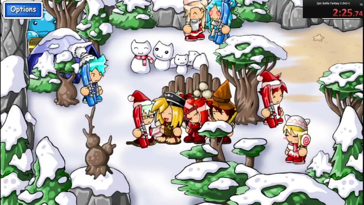 Epic Battle Fantasy 3 Speedrun 4:39 (NG+)