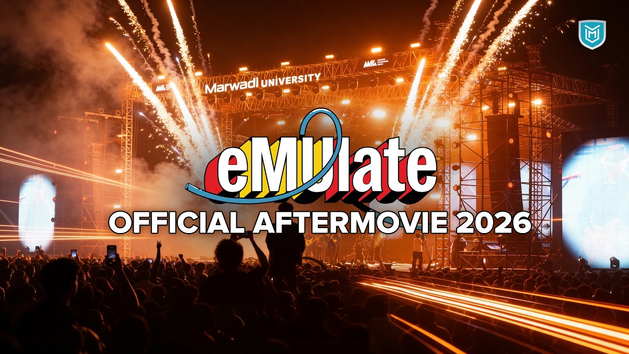 eMUlate 2026: Official Aftermovie | Marwadi University&rsquo;s Annual Fest