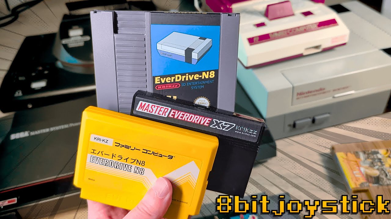 Krikzz EverDrive Power: магия FPGA для NES и Master System!