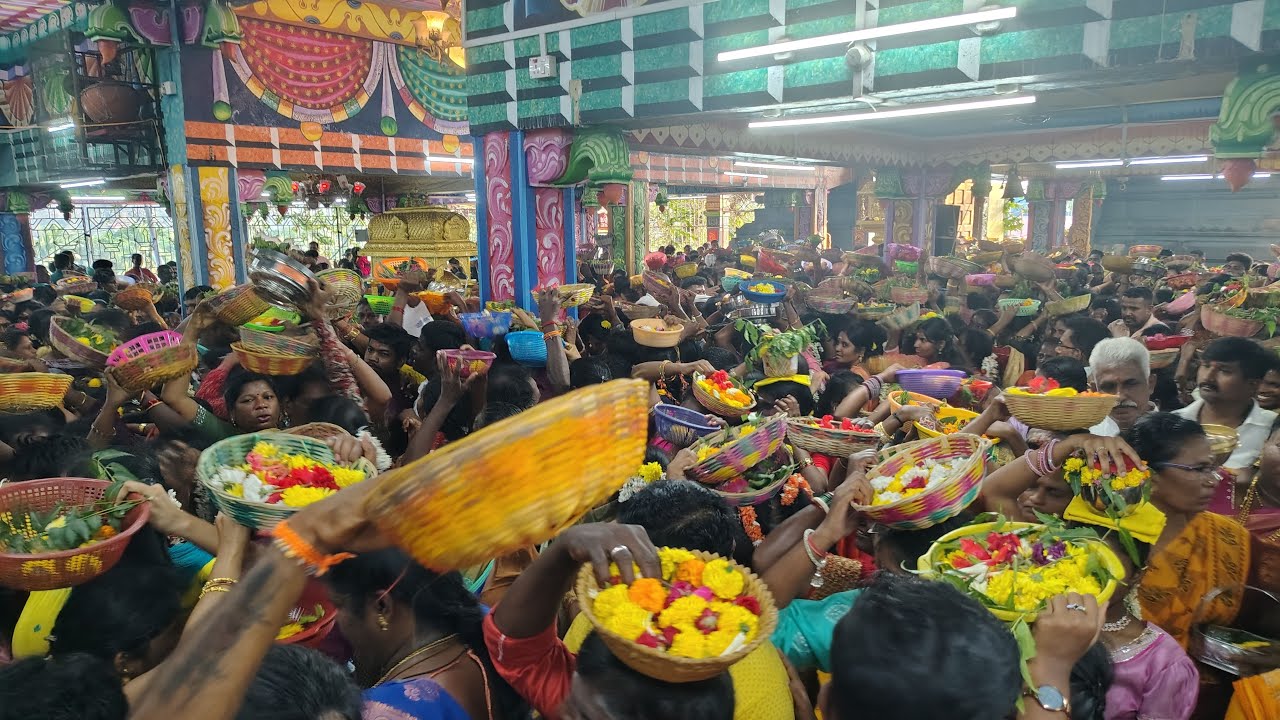 Austinabad Mariamman Temple 🙏 Flower 🌹 Mahotsav