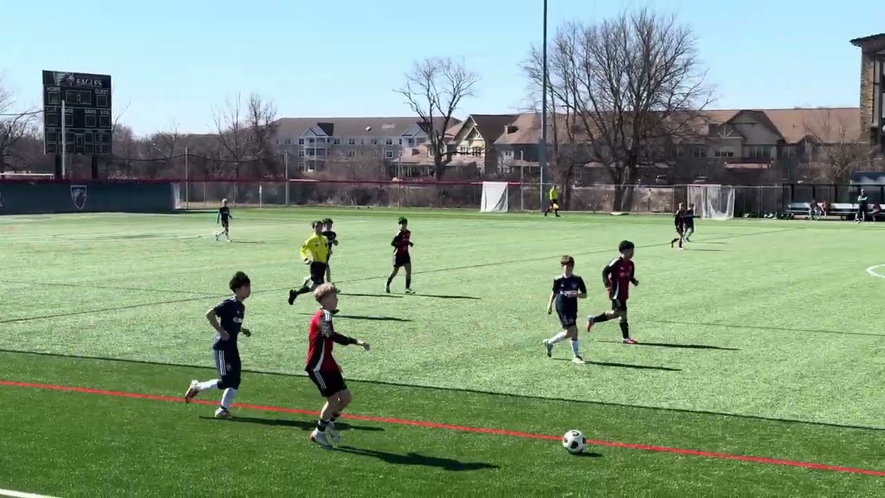 Madison 56ers U14 White vs Elmbrook United  SC U14 -1st Half