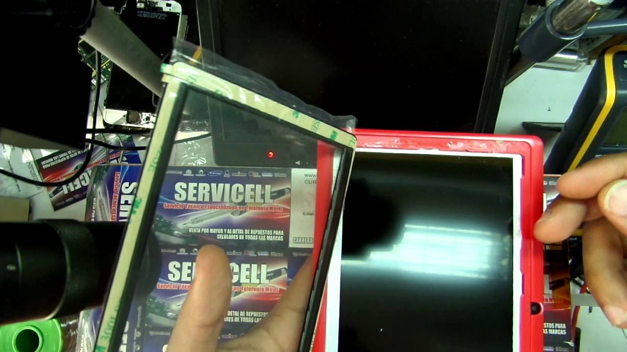 reparacion de tablet que se va la imagen despues de encender