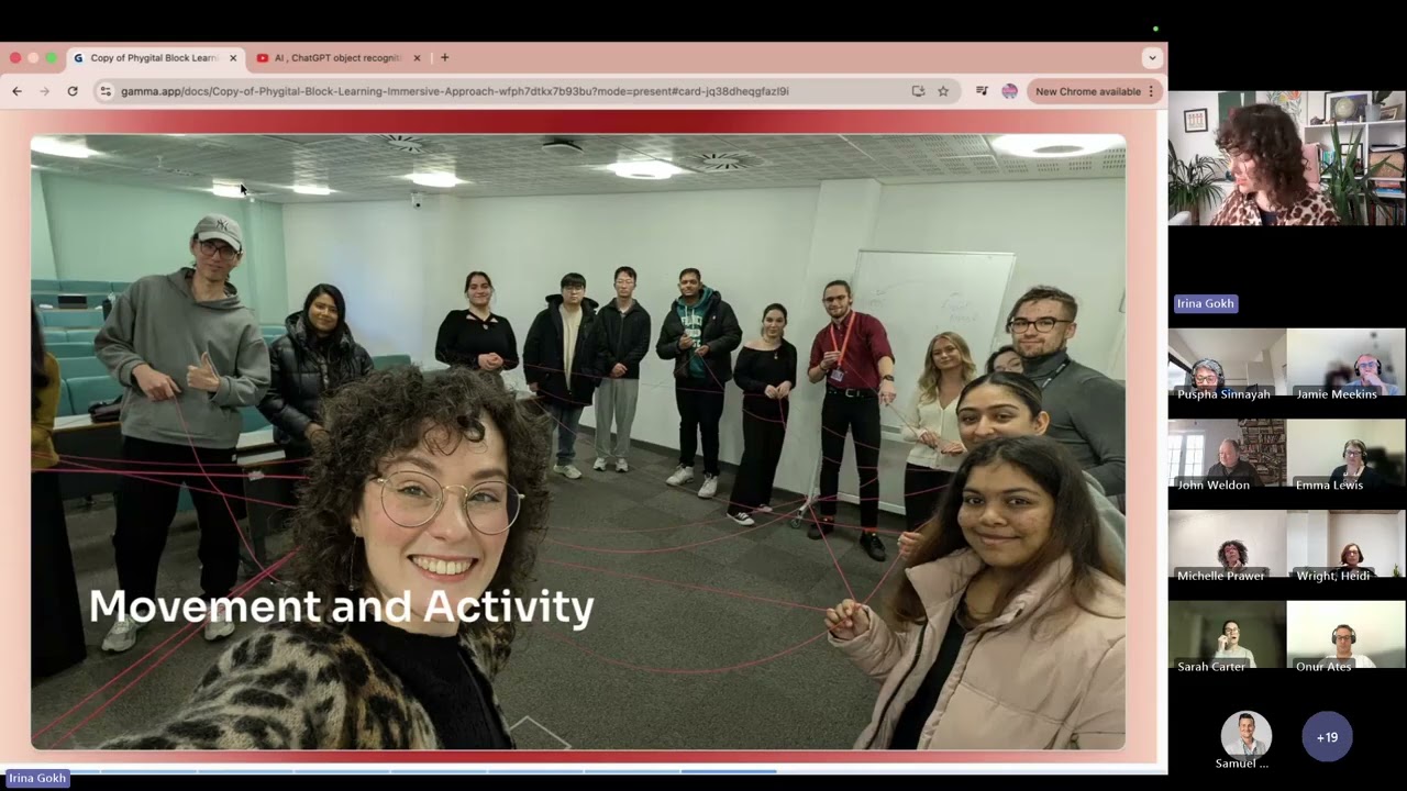 Phygital block learning: Immersive approach by Dr Irina Gokh