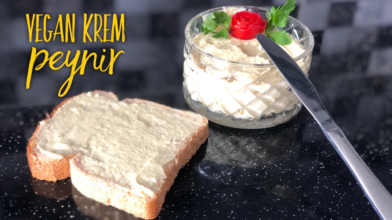 VEGAN SÜRME KREM PEYNİR TARİFİ 💯