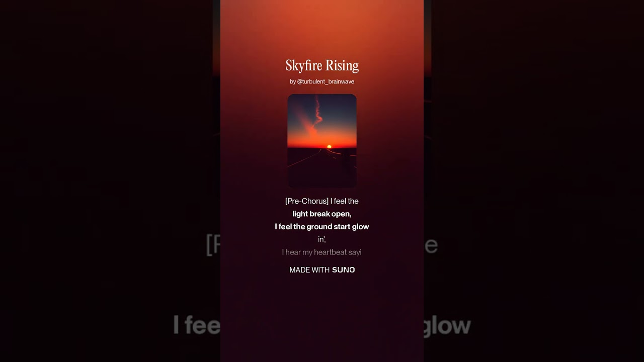 Skyfire Rising (with lyrics)