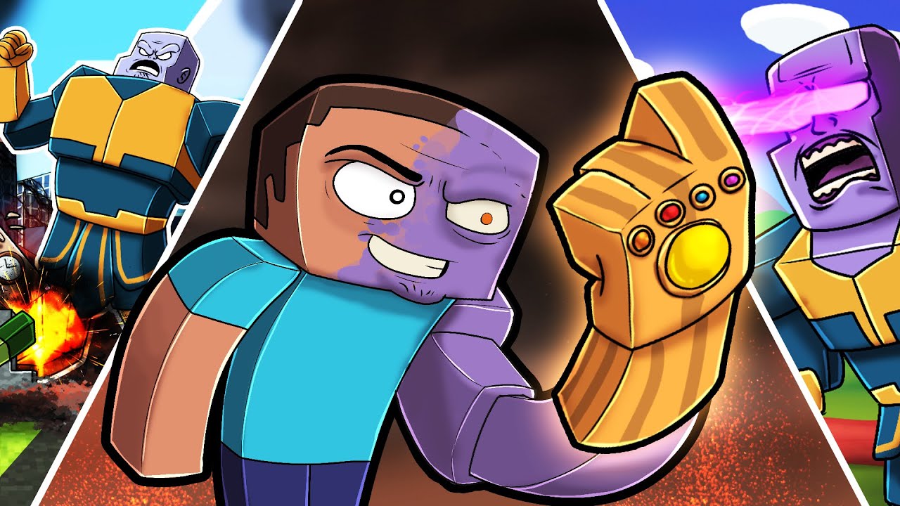 Play THANOS in Minecraft! (Infinity Gauntlet Mod)