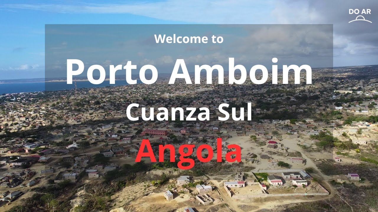 🇦🇴 Porto Amboim, Cuanza Sul, Angola | 4K Drone View | Do Ar – Angola Virtual Tour Ep 07–2026