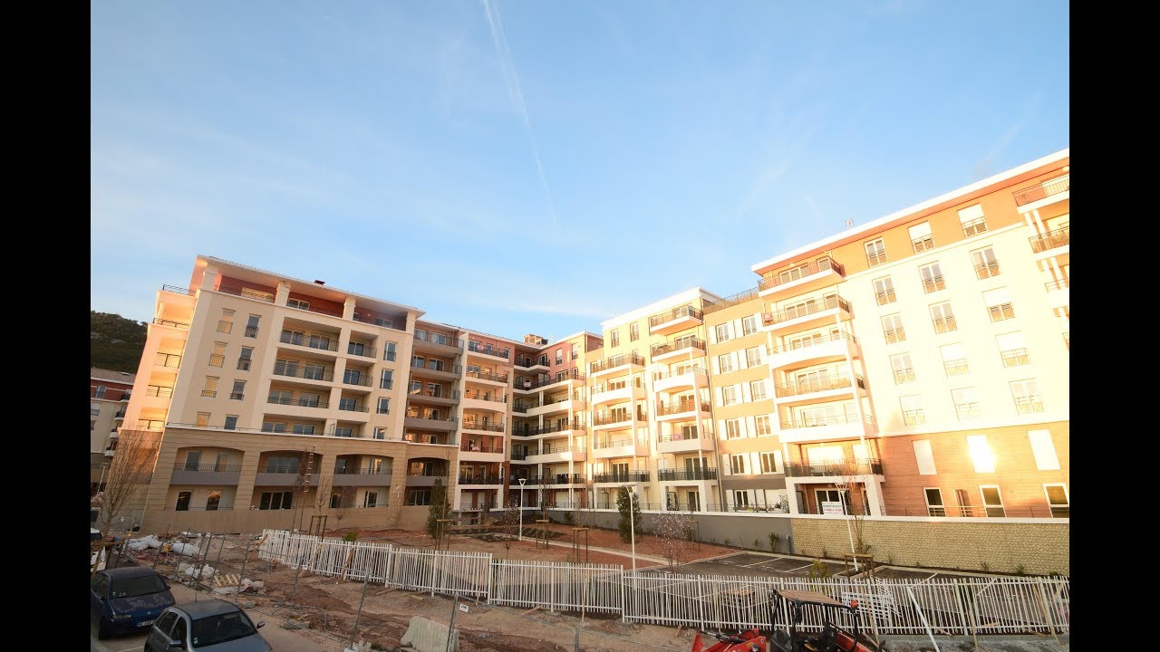 Construction de l'écoquartier Font-Pré - La Valette du Var (83) - Time-lapse