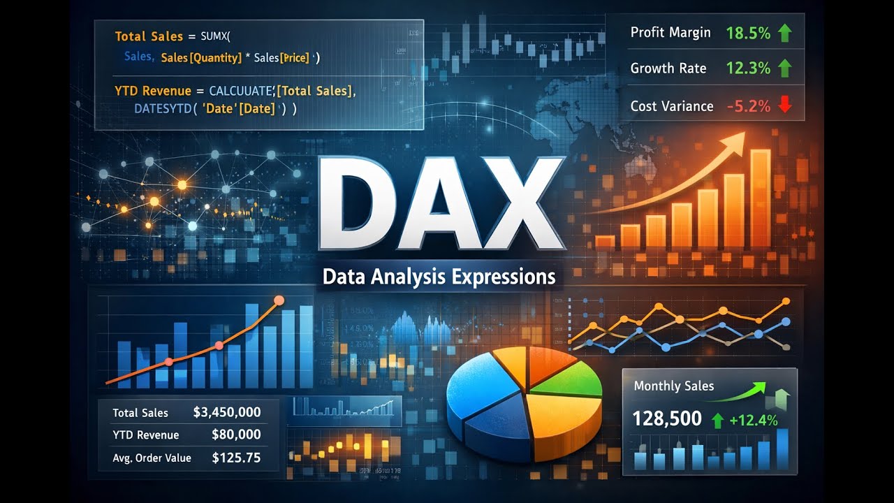 POWER BI P_7|| DAX || VISUALIZATION