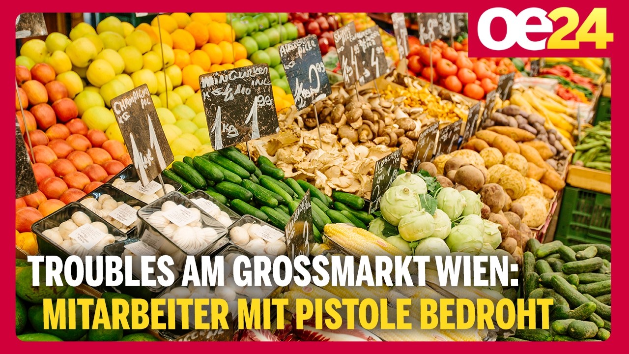 Troubles am Großmarkt Wien: Mitarbeiter mit Pistole bedroht