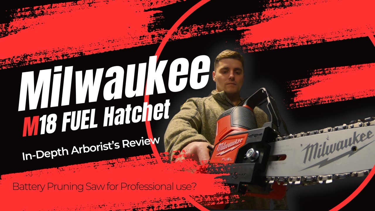 Pro Arborist Reviews Milwaukee M18 Hatchet Pruning Saw: Tree Fallen On Powerline