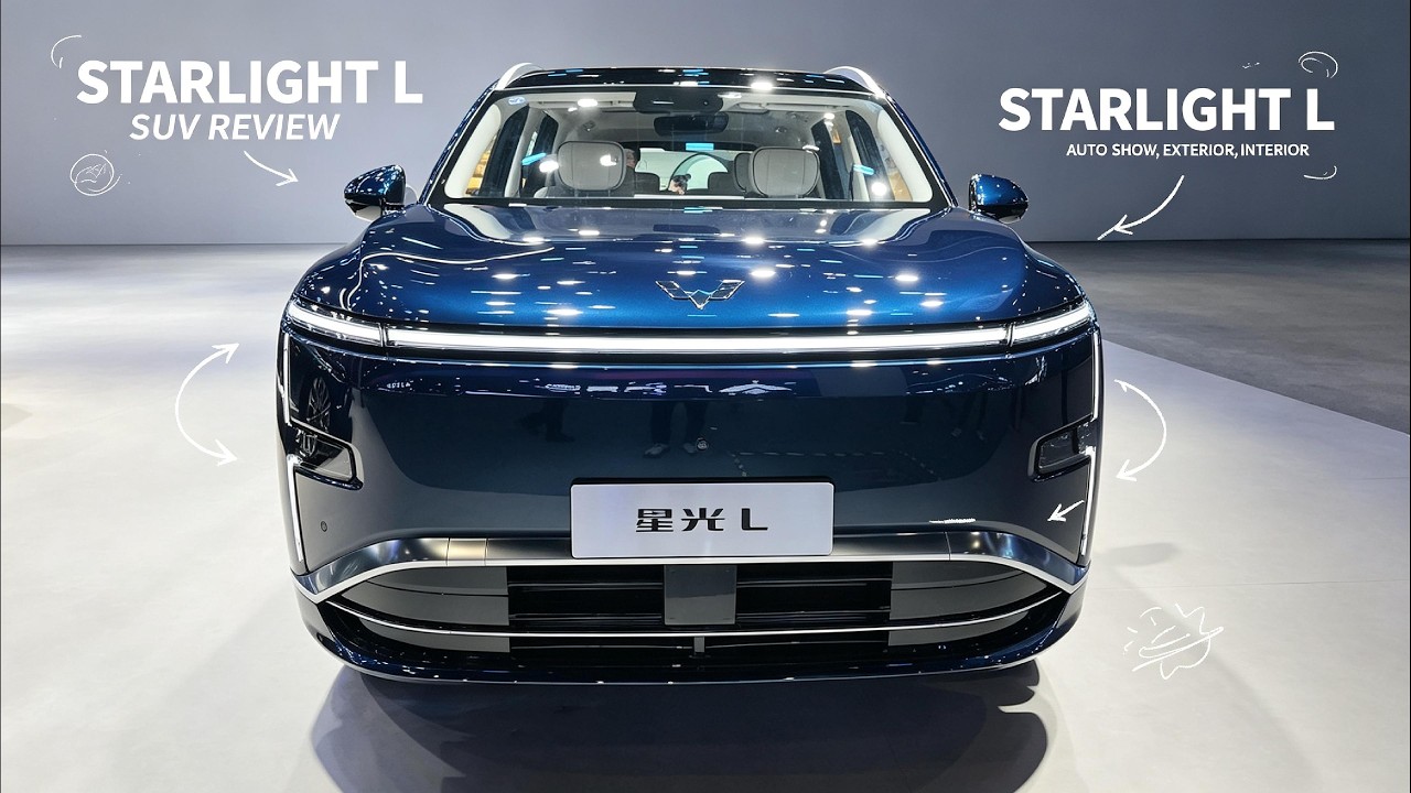 All New 2026 SAIC Wuling Starlight L PHEV Exterior And Interior - Beijing Auto Show 2026 | 4K