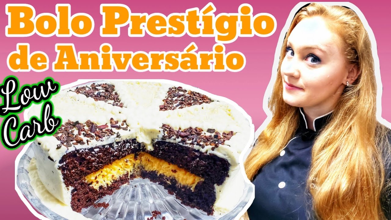 BOLO PREST&Iacute;GIO de ANIVERS&Aacute;RIO Low Carb CHEF SERGIO GIO Birthday  20/12