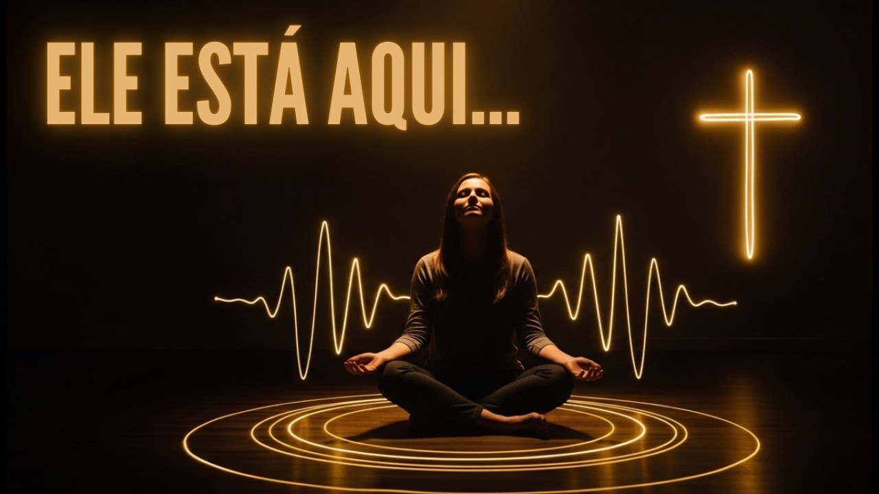 Você Precisa Sentir Isso… ELE ESTÁ AQUI | Oração Cantada Profunda #musicagospel #musicacristiana
