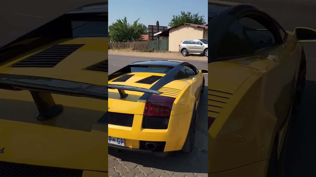 Straight pipe gated manual Lamborghini Gallardo