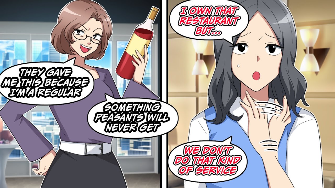 Mom friend brags about being a regular at a fancy French restaurant but... [Gossip]