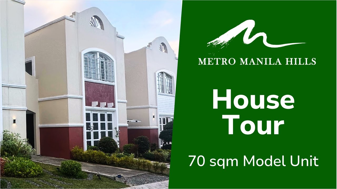 Metro Manila Hills House Tour (70 sqm model unit)