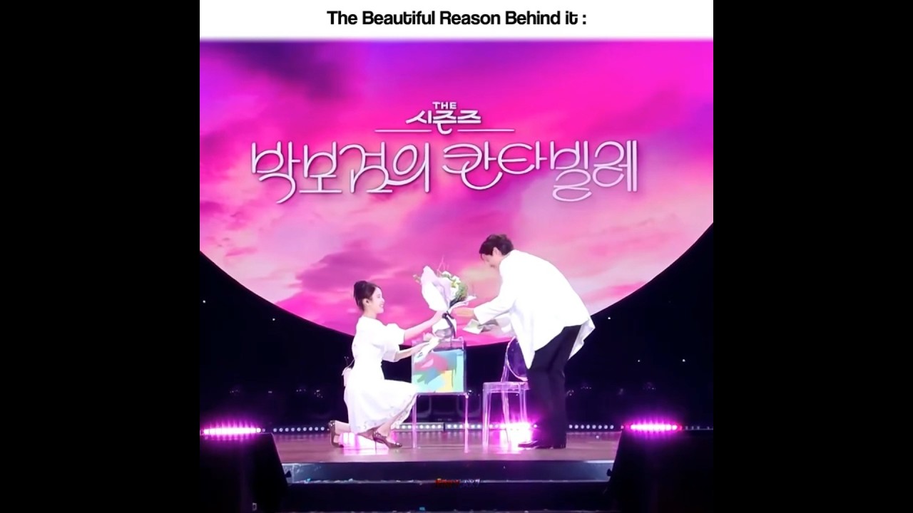 IU surprised Park Bo-gum | Love story - Indila