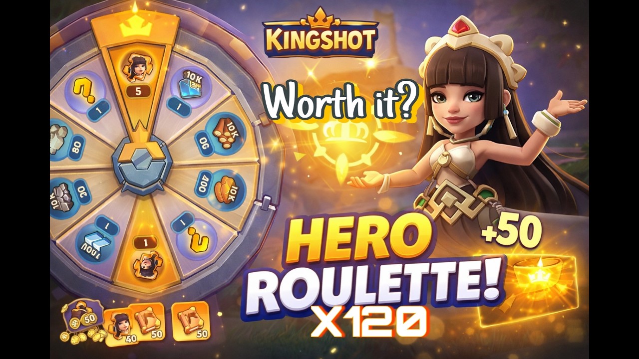 Kingshot Hero Roulette guide! Don’t Spin Before Watching This!😱 #heroroulette #kingshotgames #alibi