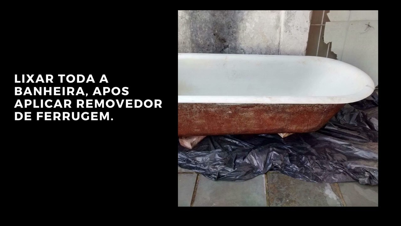 Como restaurar uma banheira