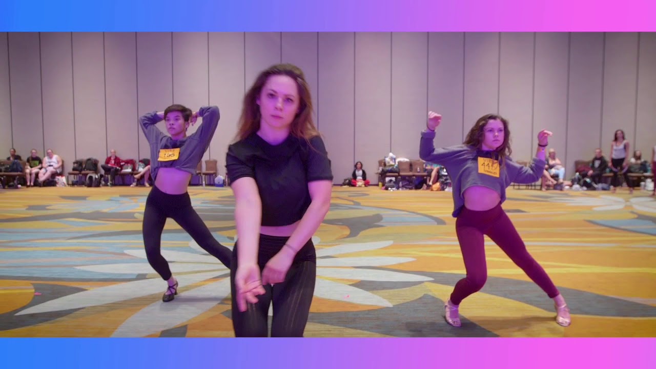 Assisting Heels Class with Liana Blackburn at Hollywood Vibe