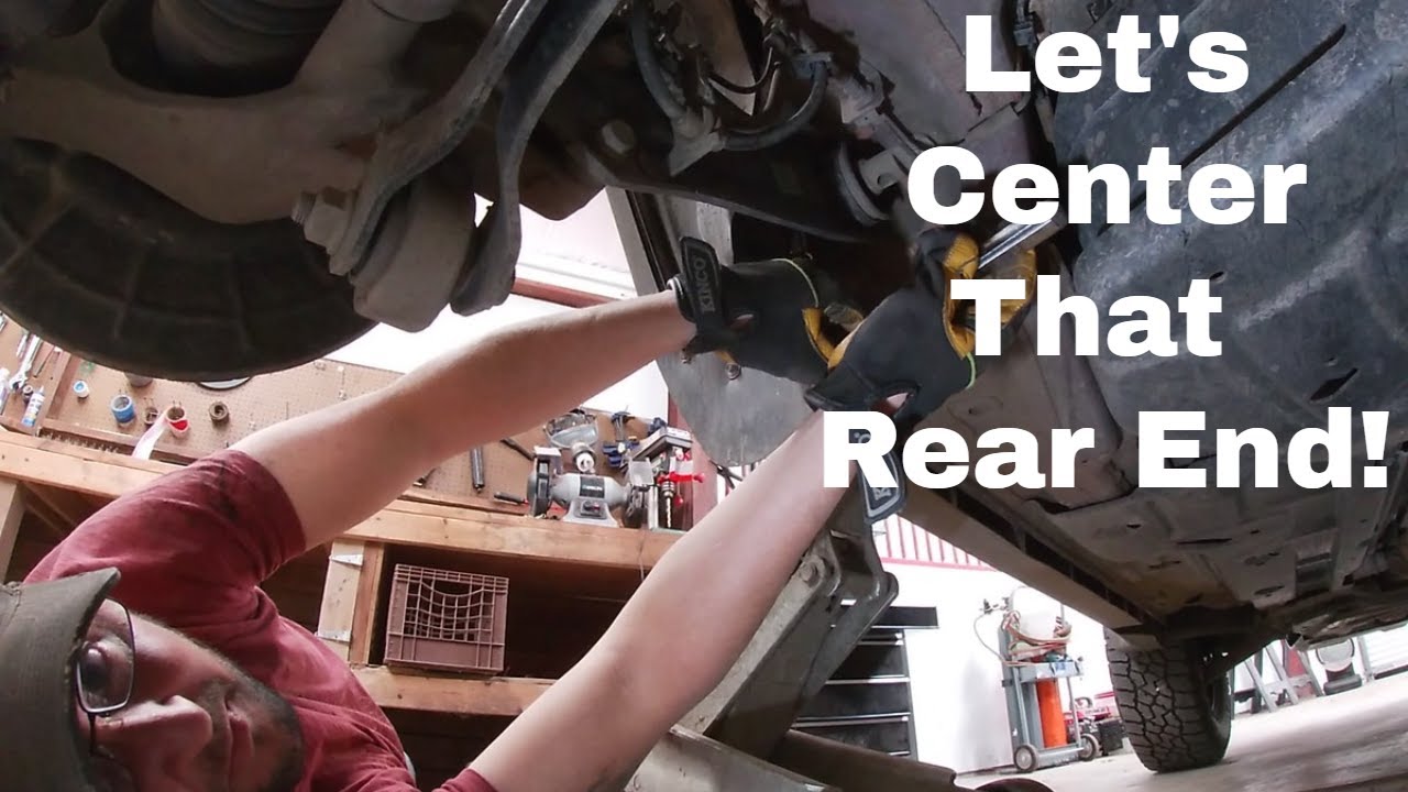 Cherokee Rear Wheel Centering Kit Install: Hazard Sky KL Trailing Link Spacer Kit
