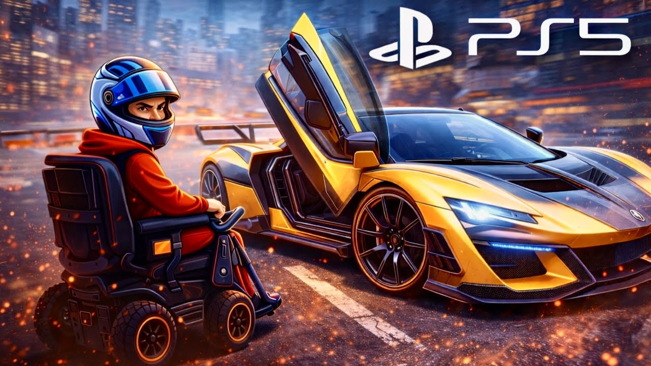 Скорость на PS5 🔥 Играю с Access Controller. 