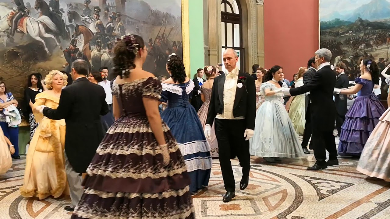 Gran Ballo Torino Palazzo Carignano 3 giugno 2018 (Sofien-Quadrille II figura)