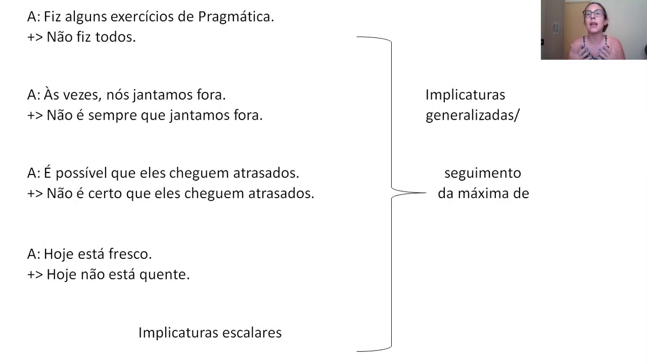 Fundamentos de Pragmática - AULA 5