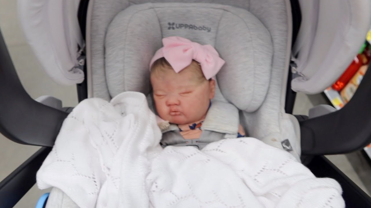 Reborn Doll Josie's FIRST OUTING To Walmart! Baby Bottles, Nursery Organization, And More!