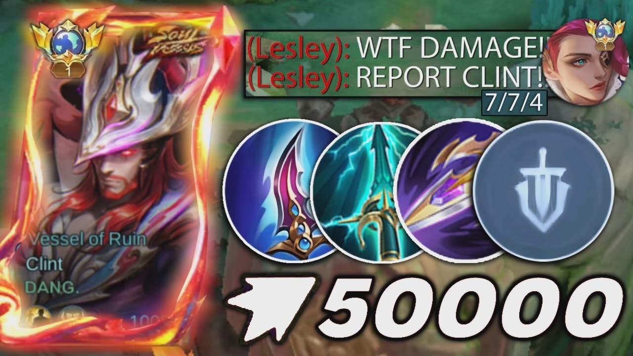 MOONTON, спасибо за новый улучшенный билд Клинта, убивающий с одного удара!🤯🔥 | Лучший билд Клинт...
