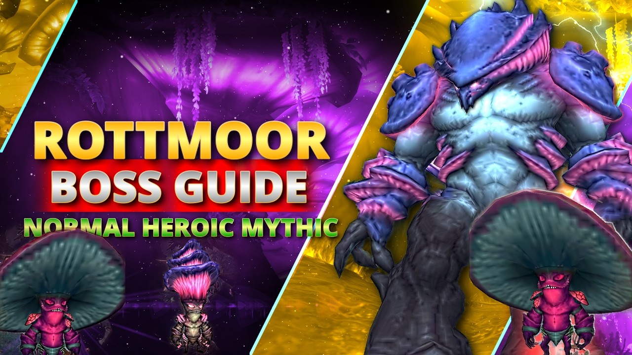 Rottmoor Boss Guide - Sporenfall Raid - Normal/Heroic/Mythic - 12.0.7 WoW Midnight Rotmire | Deutsch