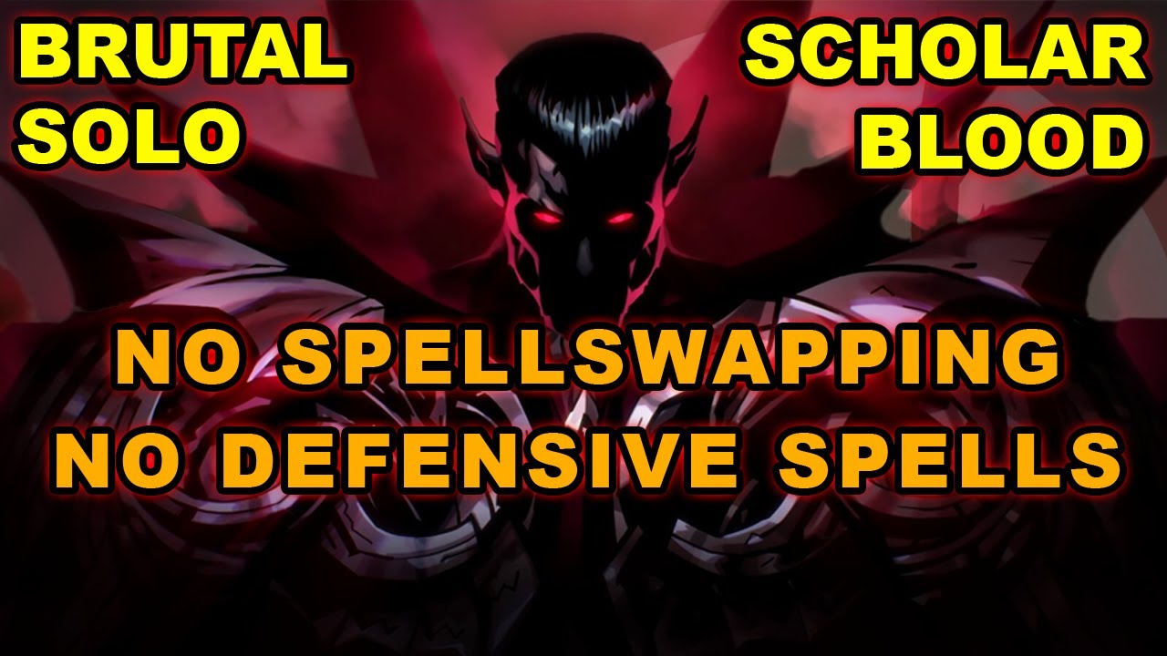 [1.0][Brutal] Dracula No Spellswapping Scholar No Defensive Spells Solo  — V Rising