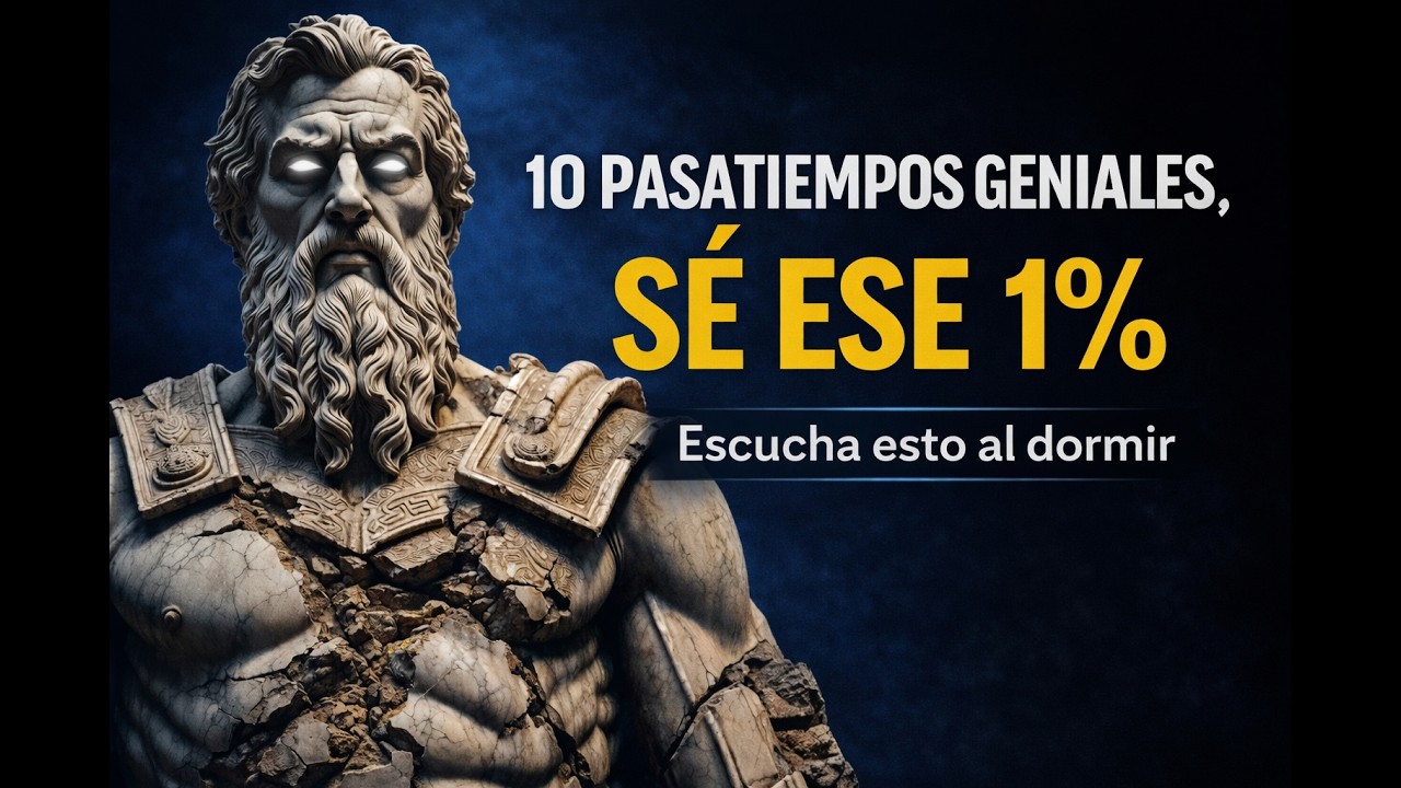 Elige uno de estos 10 pasatiempos..TU VIDA no sera la MISMA | Estoicismo | Sabiduría Estoica |