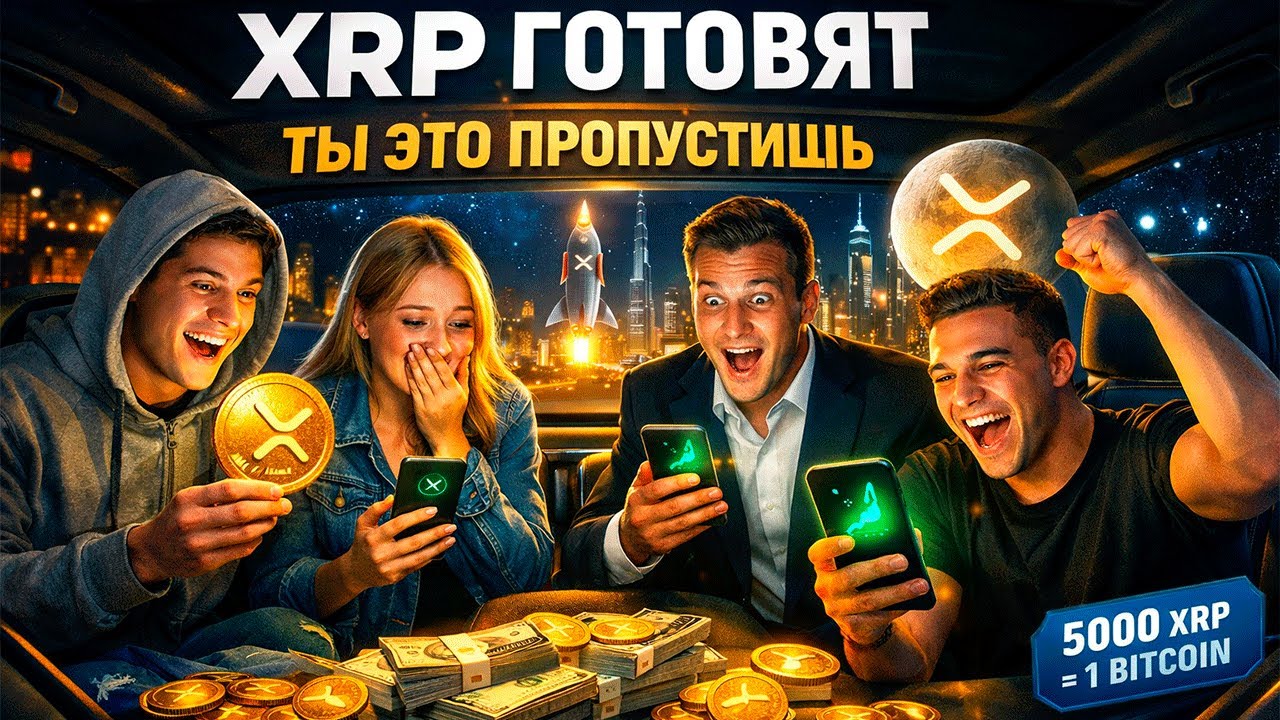 🚨 5000 XRP = 1 BITCOIN?! XRP $90 000 &mdash; СЦЕНАРИЙ 2026, О КОТОРОМ МОЛЧАТ