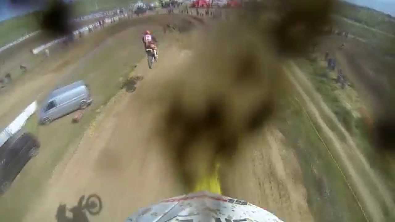 MXTV.pl Joanna Miller #19 drugi wyścig PP MX2 Gdańsk 15.06.2014