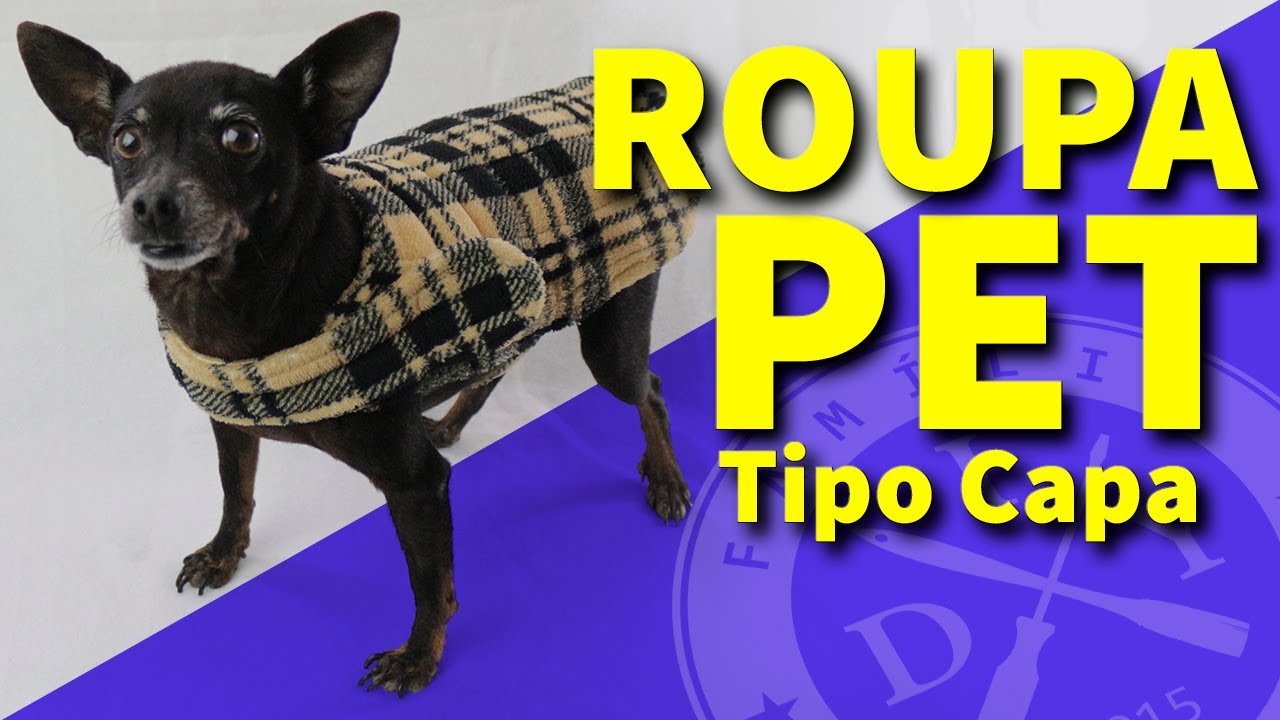 ROUPA PET - FAMÍLIA DIY