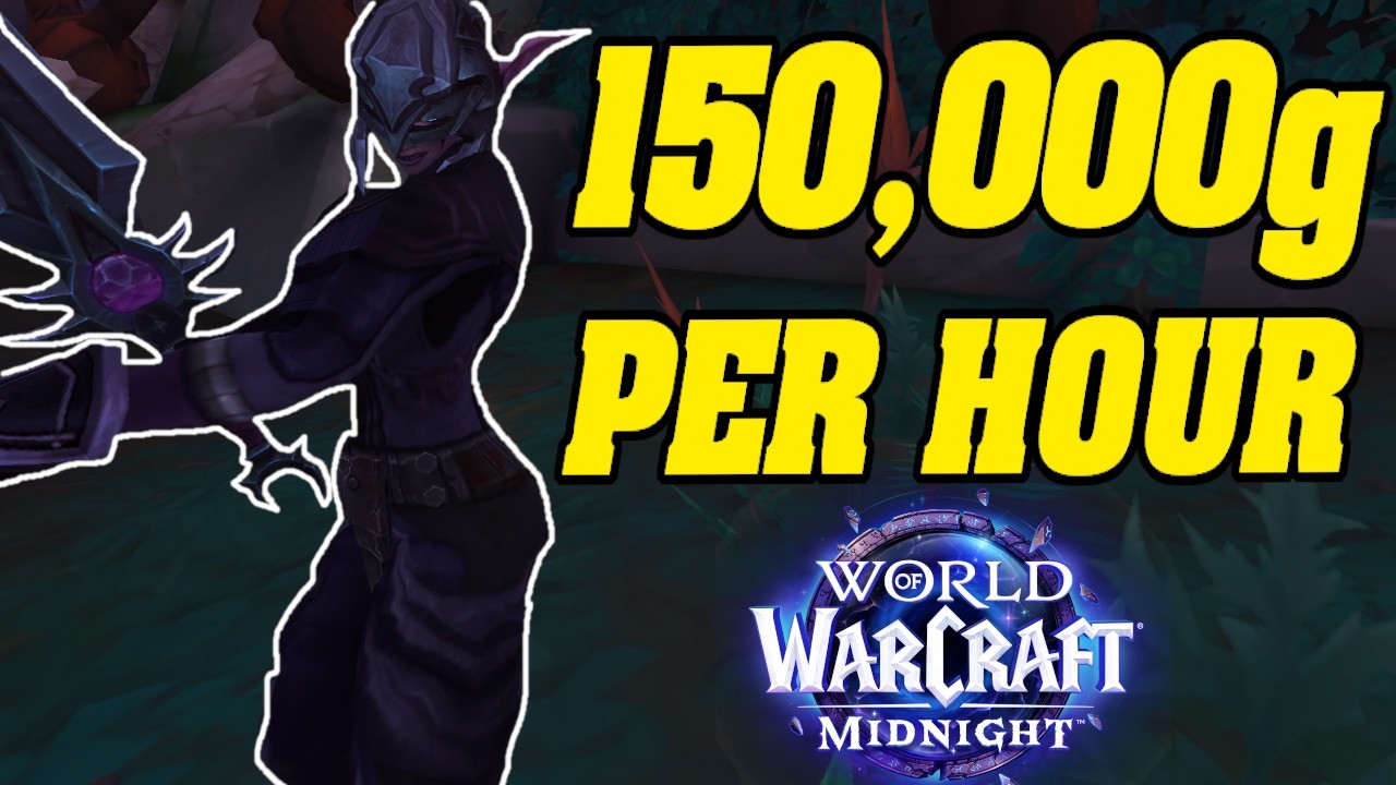 This Goldfarm Is 150,000g Per/Hr! Midnight WoW